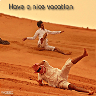 Have nice vacation