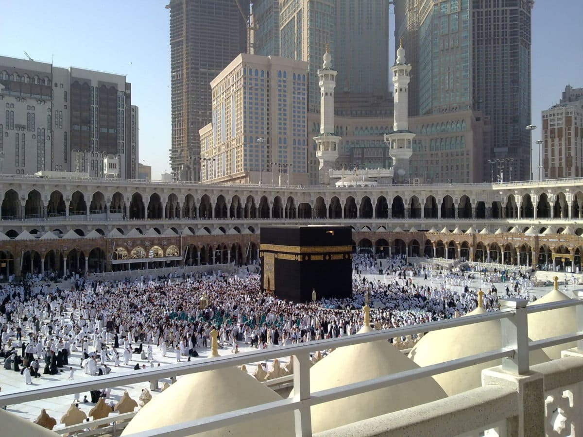 صورة الكعبة قبلة المسلمين في مكة