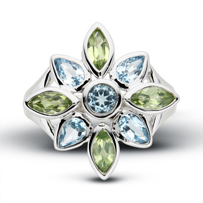 خاتم من الذهب المرصع